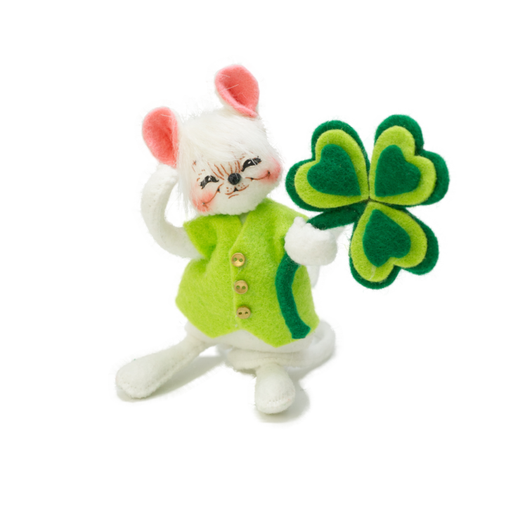 5" Shamrock Boy Mouse