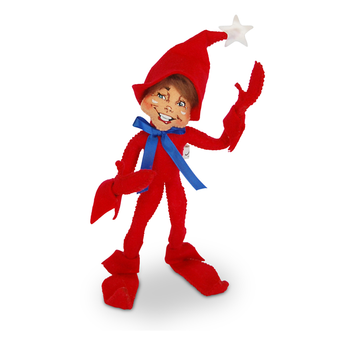 9-inch Patriotic Elf- Red