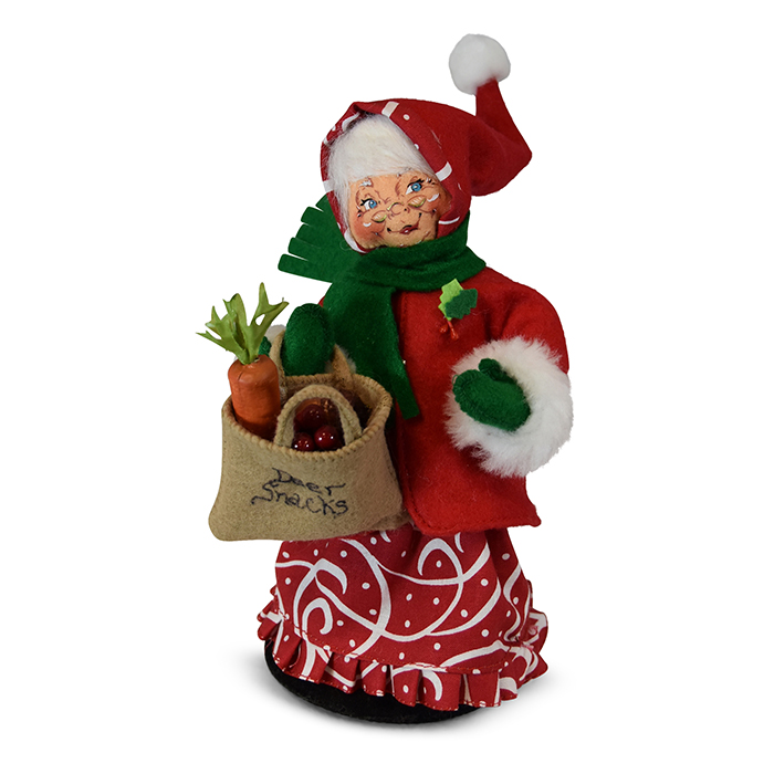 9 inch christmas swirl mrs santa