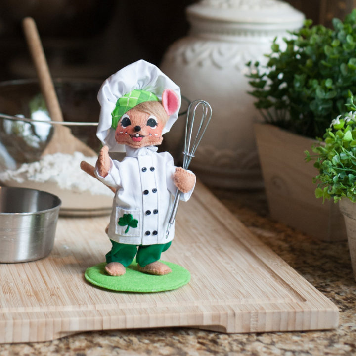 6 inch Irish Chef Mouse