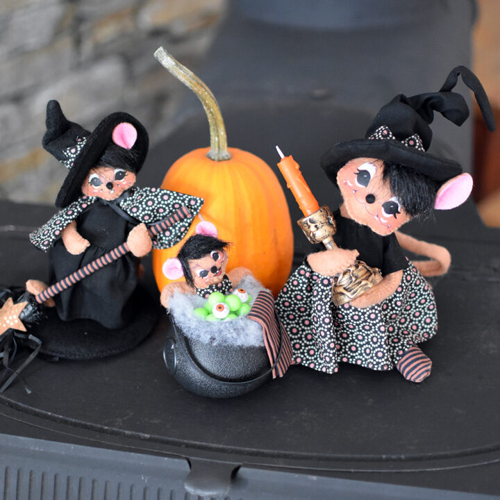 2024 Haunted Mouse Trio-on woodstove-WEB